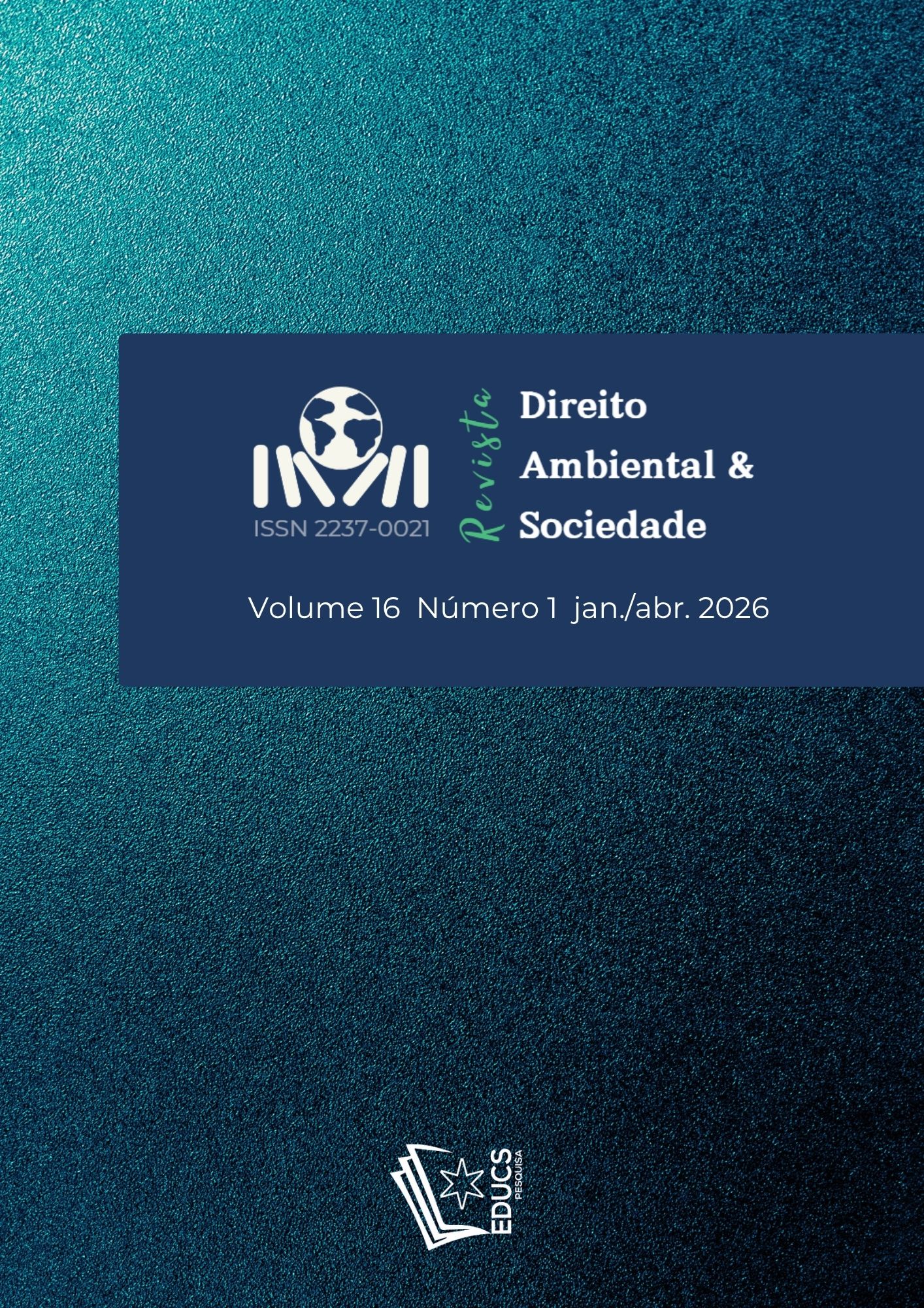 					Visualizar v. 16 n. 1 (2026): Rev, Dir. Amb. e Soc.
				